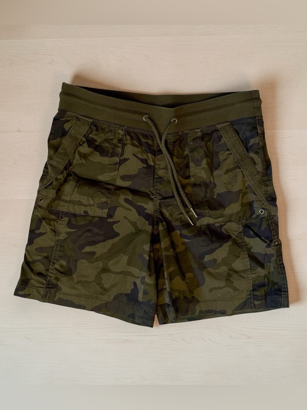 Woman’s Camouflage Shorts - Adjustable Length